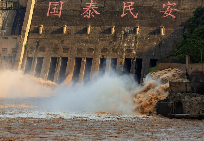 视窗| 山西运城:黄河三门峡水库泄洪排沙