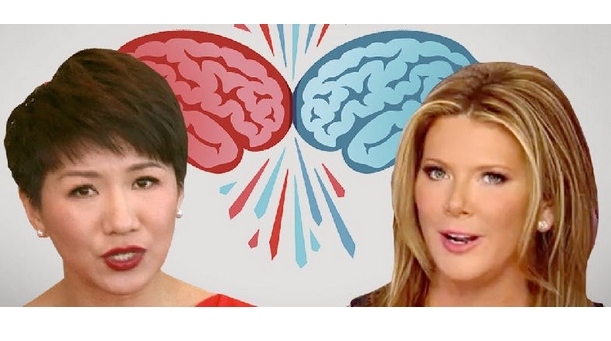 史上首次！CGTN女主播与FOX女主播隔空互怼！