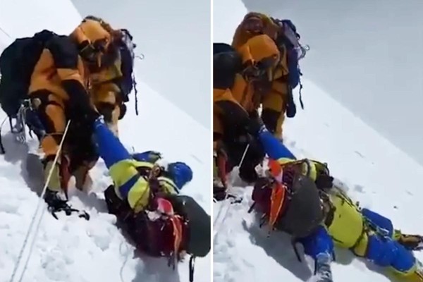 印度女登山客珠峰遇难 体力不支倒地画面曝光