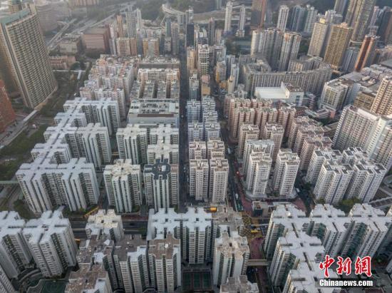 香港7月十大蓝筹屋苑二手合约下跌 创6个月新低