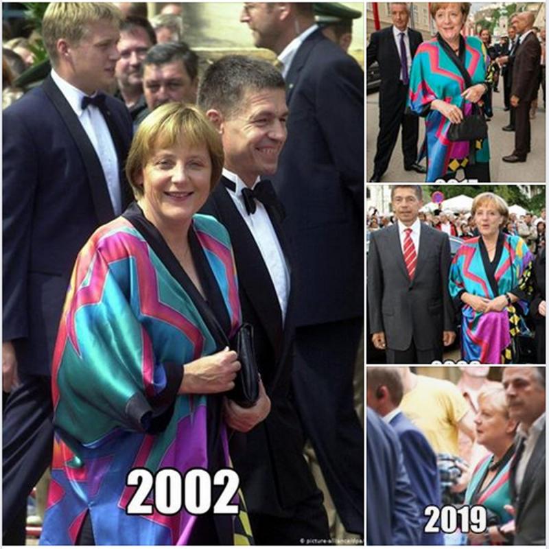 默克尔一件衣服穿23年 网友称赞：真简朴