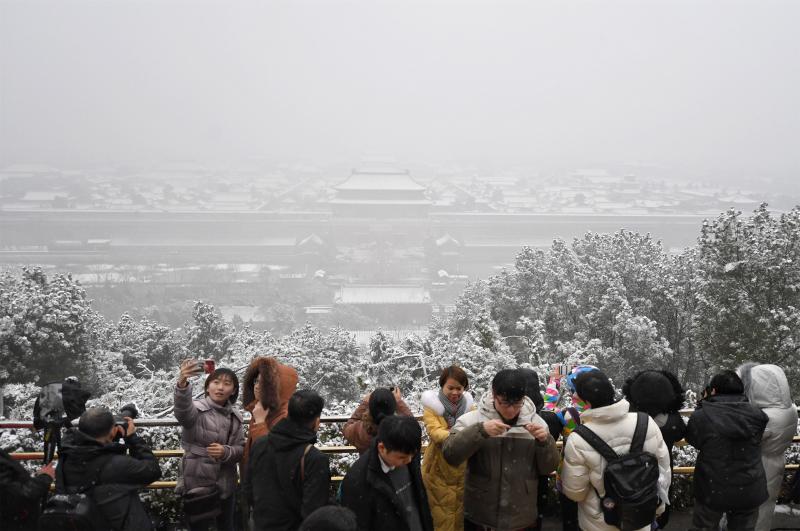 2019年12月16日，雪中的故宫。.jpg