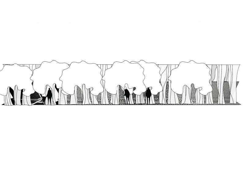 The Forest of Space_Salone del Mobile Sketch. Courtesy of VIV Arts_2_©Sou Fujomoto.JPG