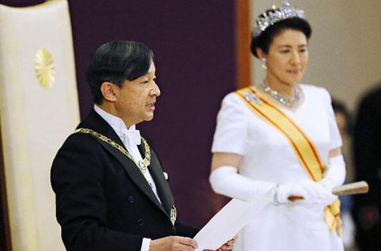 日本10月22日举行新天皇即位典礼 外宾人数创新高