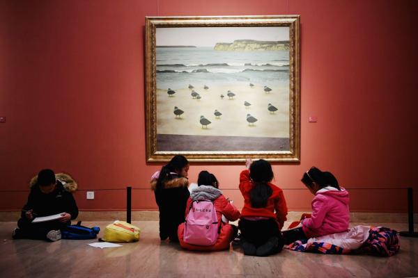 崔见作品亮相中国美术馆“美在河山”作品展展览已正式开幕