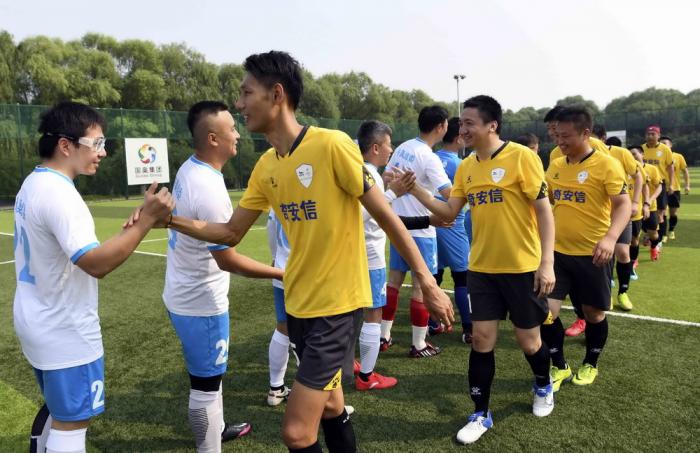 视点 | 北京冬奥组委与奇安信集团足球友谊赛在北京奥森国奥金冠足球营打响