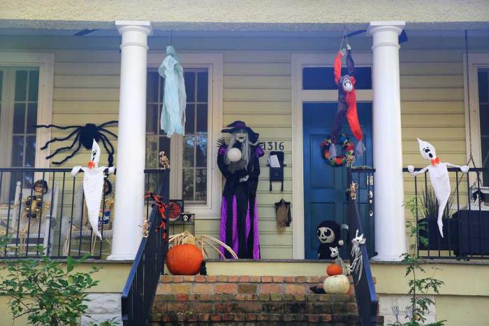 视界| 美国新奥尔良:万圣节前气氛渐浓